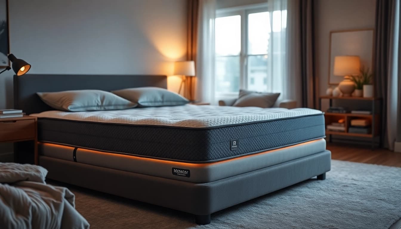 Experience the comfort of materassi memory foam that contours to your body for a restful sleep.