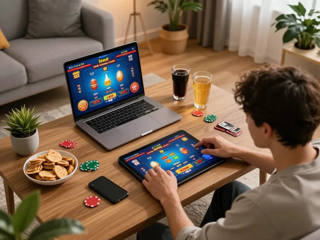 Experience engaging online gaming with nhà cái luck8 setup, featuring live dealer games and vibrant casino atmosphere