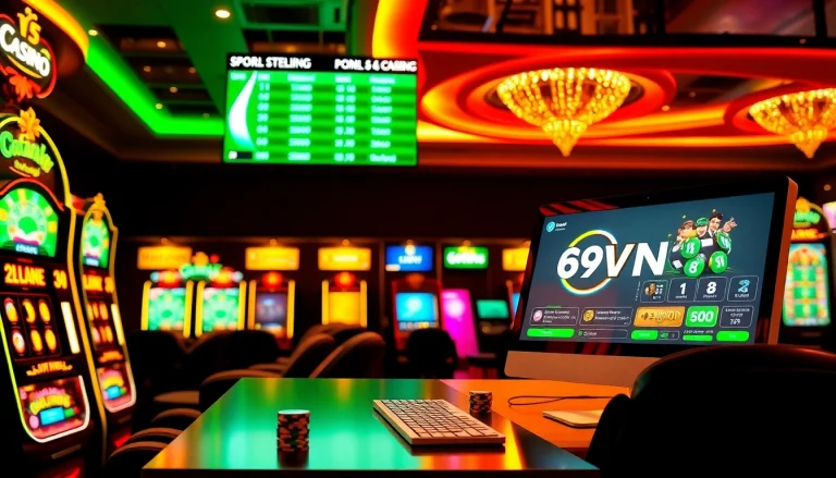 Experience the thrill of 69VN online gambling with vibrant slot machines and sports betting.