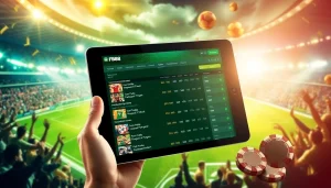 Experience thrilling sports betting with FB88 showcasing vibrant game odds and excitement.