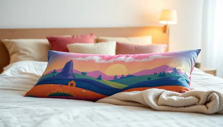 Discover custom body pillow cases crafted with unique, artistic designs for cozy bedroom decor.