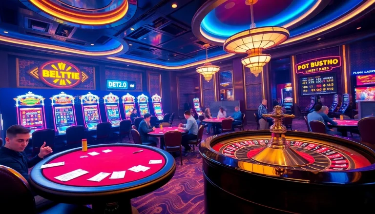 Engaging players at a casino, highlighting betting odds from https://nhandinhkeonhacai.news/.