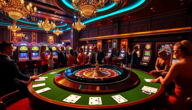 Experience winning strategies at https://kjc.marketing/ in an elegant casino setting with roulette and poker.