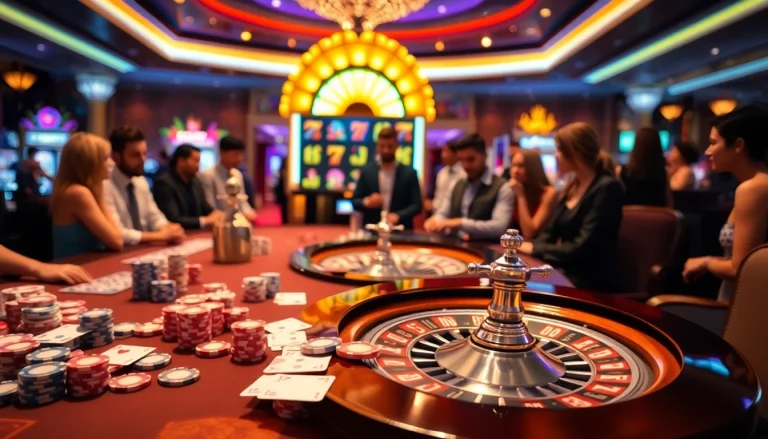 Kuwin 24/7 offers thrilling online gambling experiences with poker chips, cards, and roulette.