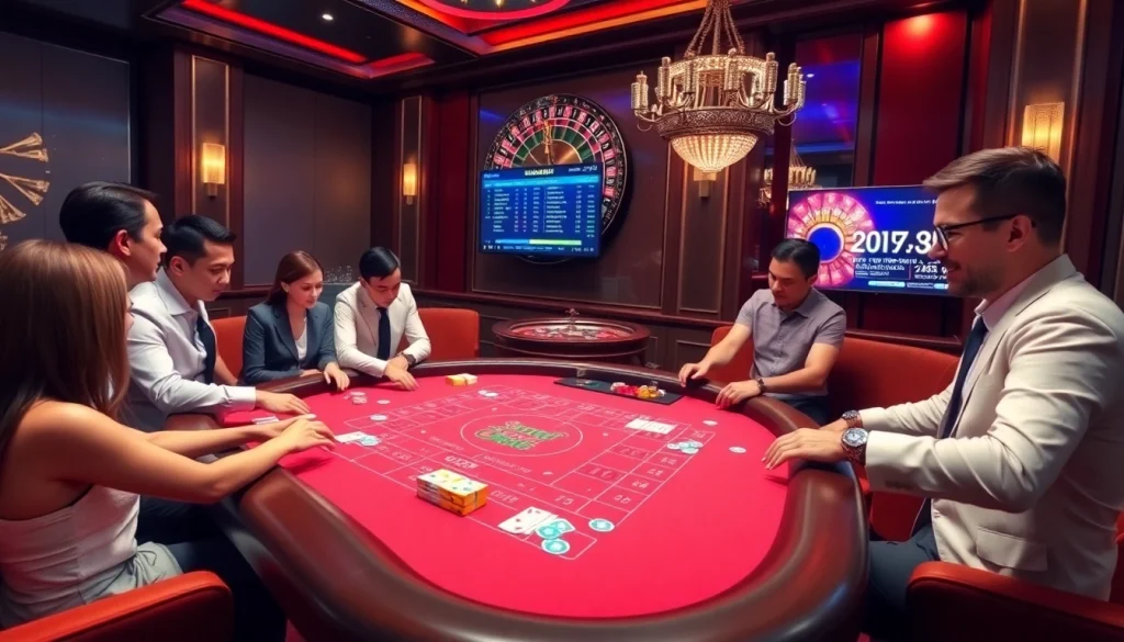 Experience the thrill of gaming at https://king88.limited/ with luxurious casino tables and enthusiastic players.