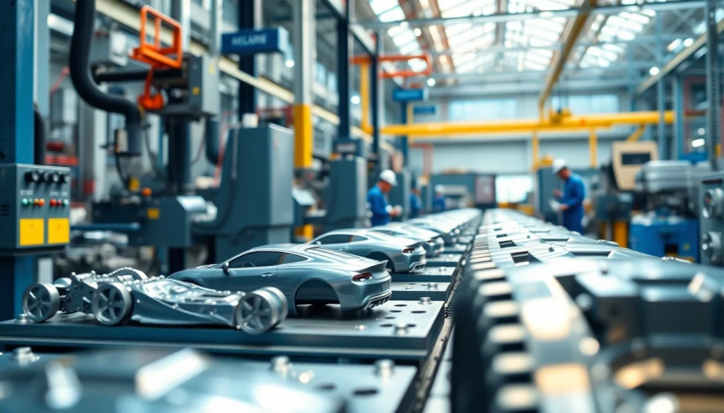 Diecaster Malaysia's advanced facilities showcasing precision in diecasting.