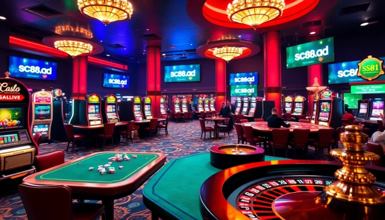 Experience the excitement of sc88.ad with vibrant casino games and thrilling action.