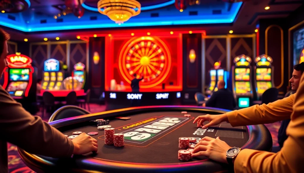 Experience high-stakes betting at the S8 casino with an elegant blackjack table and exciting gameplay.
