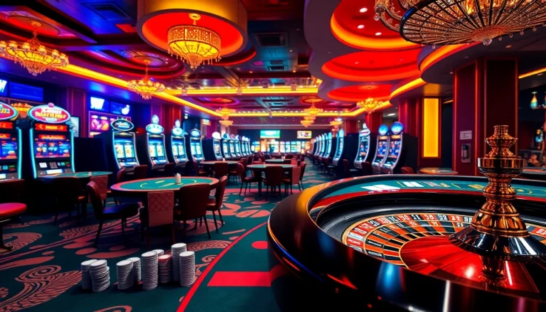 Experience thrilling gaming action at 99win's luxurious casino table with poker chips and cards.