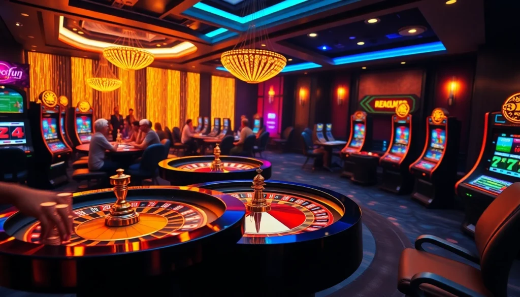 Experience the thrill of đăng ký okfun as you engage with vibrant casino games and online betting.