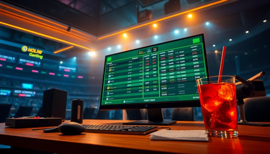 Engaging online betting experience at okvipwin.live with live sports and modern interface