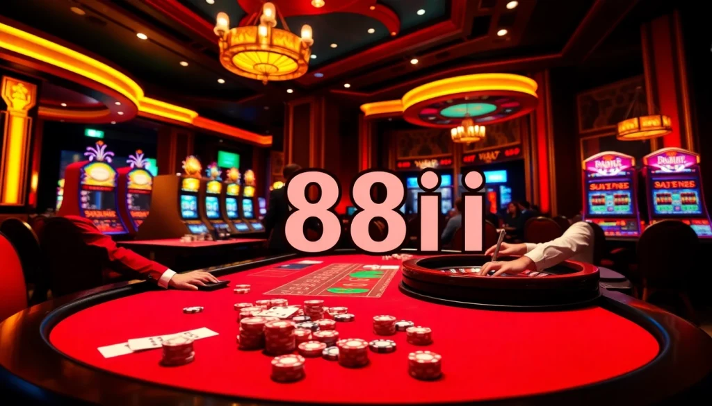 Experience the thrill of gaming at 88i Casino with vibrant tables and dynamic gameplay.