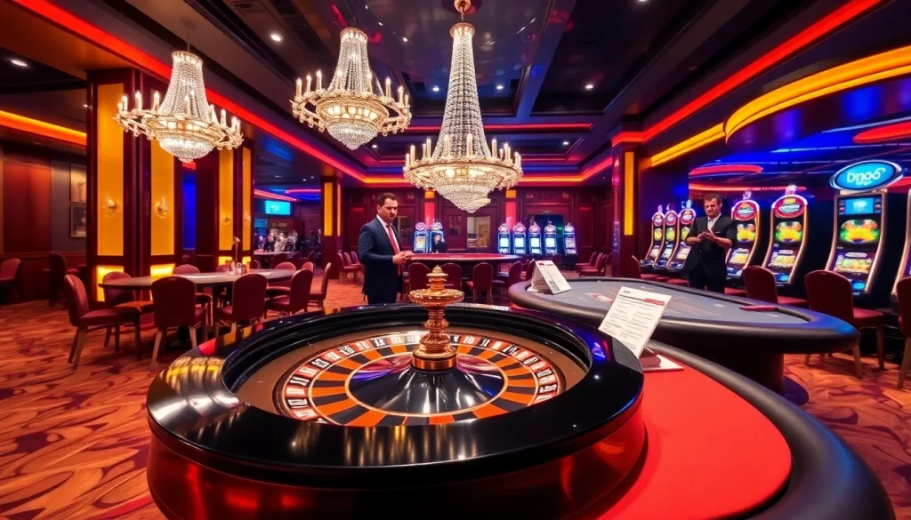 Experience the high-stakes thrill of GO8 at an upscale casino table.