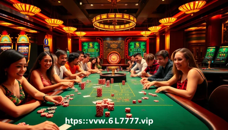 Experience thrilling gameplay at https://www.6l777.vip/ with vibrant casino tables and exciting poker action.