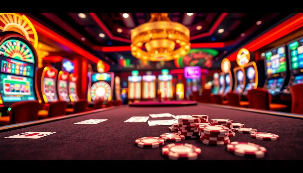 Experience the thrill of online gambling at https://www.6rwin5.com/ with vibrant tables and winning cards.