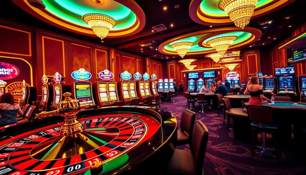 Players enjoying their time at mm88 com casino tables with vibrant environment and engaging games.