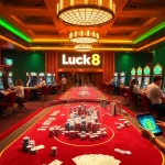 Luck8 offers an exciting casino experience with vibrant gaming tables and slot machines for thrilling wins.