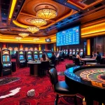 Experience the thrill of betting at nhà cái vswin with an engaging casino scene.