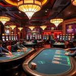 Exciting casino atmosphere showcasing nhà cái xx88 with vibrant tables and high-stakes gameplay.