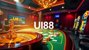 Experience thrilling gameplay at UU88’s luxurious online casino with vibrant tables and exciting bets.
