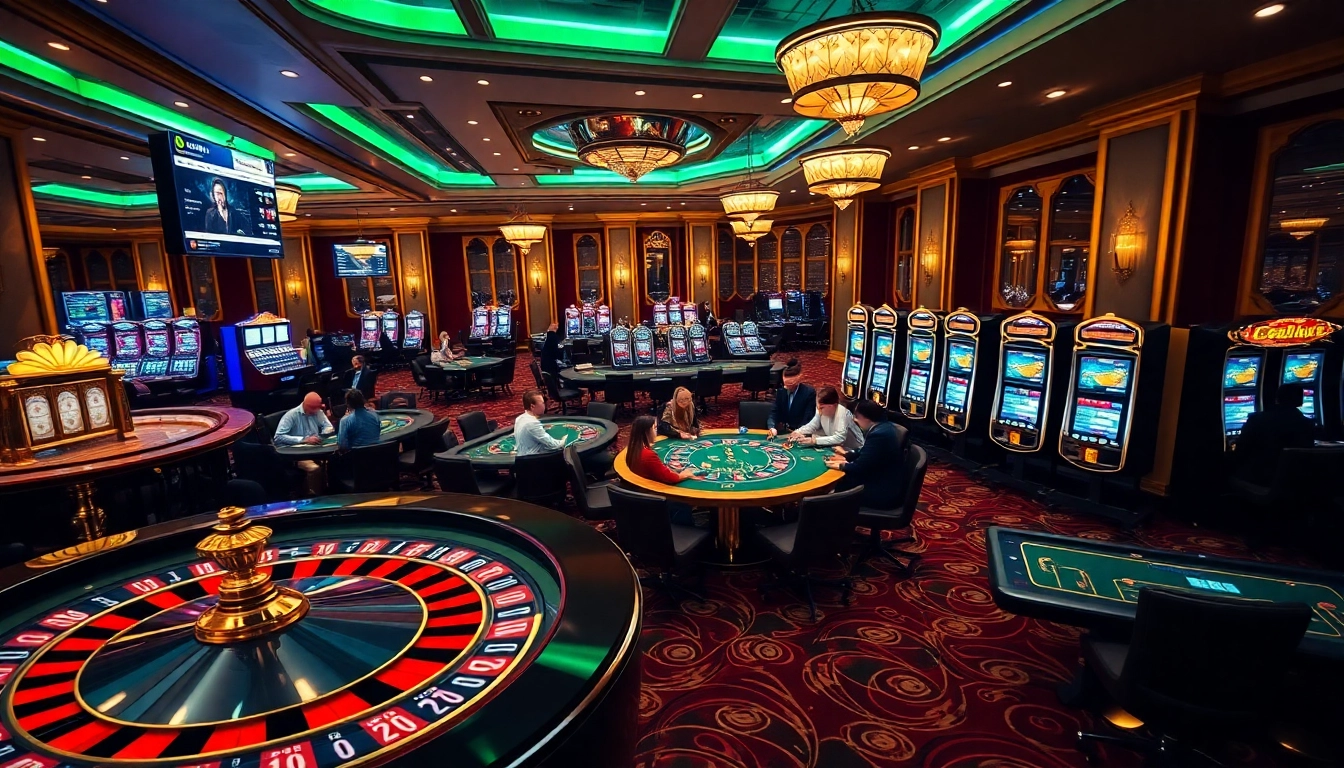 Trải nghiệm sự hứng khởi của cá cược tại https://luck8.com với cảnh casino sống động, đa dạng các trò chơi.