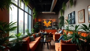 Visitez The Corner Cannabis Club Madrid dans un cadre chaleureux et accueillant où les membres se détendent ensemble.