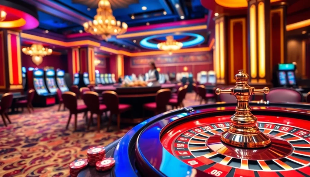 Engage in winning games at https://go88.fast/ with a vibrant casino ambiance featuring rich decor and excitement.