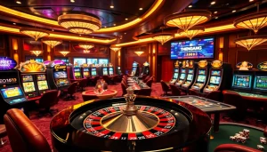 Experience the excitement of high-stakes gambling at https://thabet77.org/ casino with vibrant slot machines and roulette.