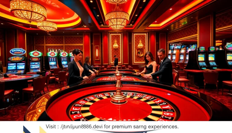 Experience high-stakes excitement at https://jun886.dev/ with a vibrant casino scene featuring roulette and poker.