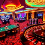 Players engaging with thrilling casino games at the luxurious Thabet gaming table.