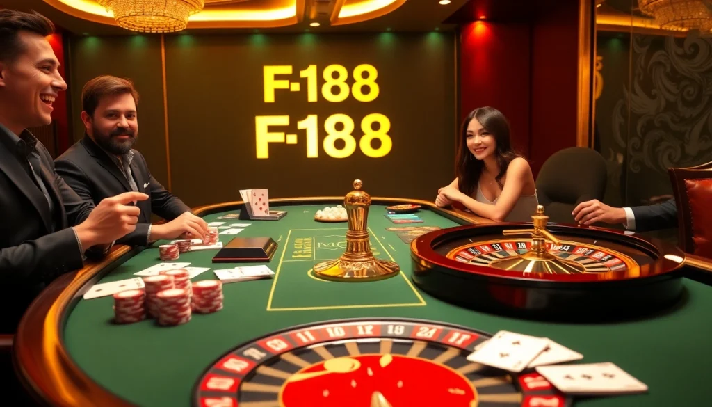 Experience the excitement of gambling at f168info.com with luxurious casino visuals.