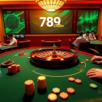 Players enjoying thrilling casino games at 789club with vibrant tables and engaging gameplay.