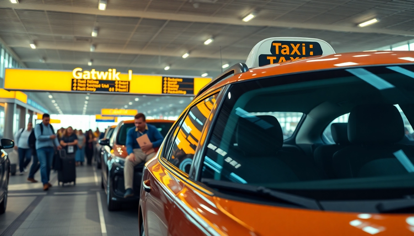 Efficient Taxi Services to Gatwick for Your Travel Needs