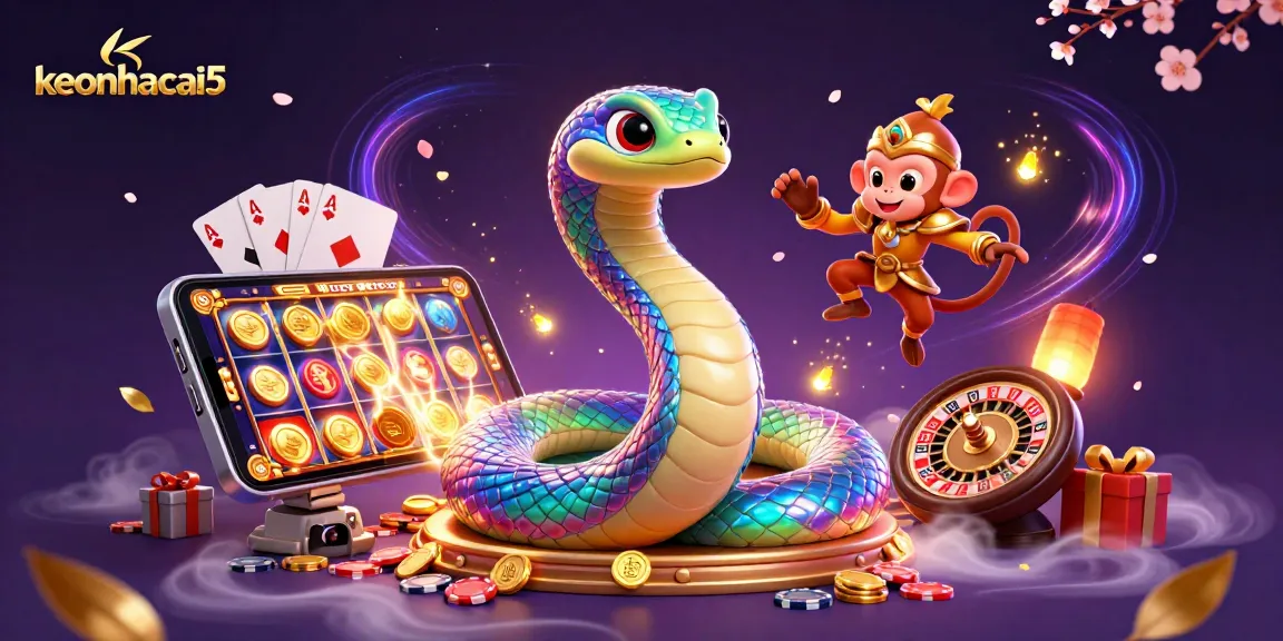 Spin reels and collect golden coins in the enchanting keonhacai5 casino scene filled with magic.